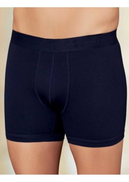 T12020 Erkek 3'lü Likralı Boxer