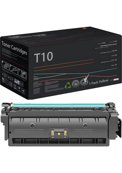 Canon T10 Muadil Toner - Imagerunner C1533IF C1538IF Sarı (Yellow)