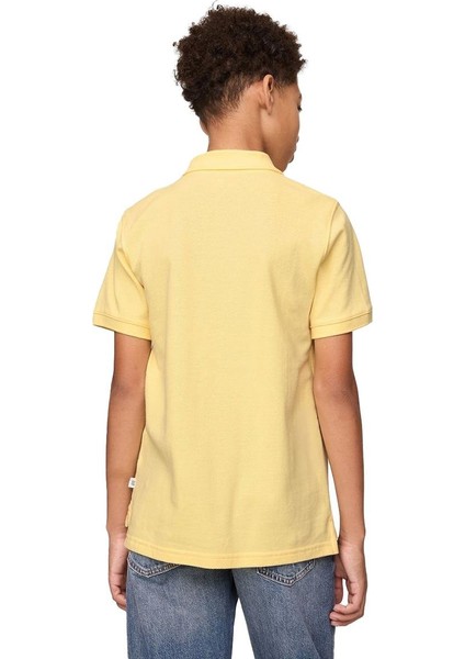 Logo Pique Polo Yaka T-Shirt - 708499