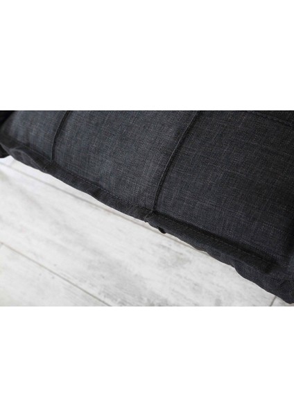 Hayal Serisi Balkon, Bahçe, Cafe - Metal Kanepe Koltuk Takımı - 2+1+1 Sehpalı - Antrasit