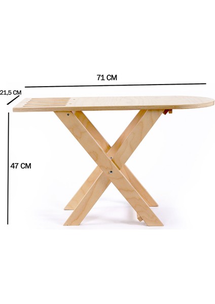 Montessori Ahşap Ütü Masası