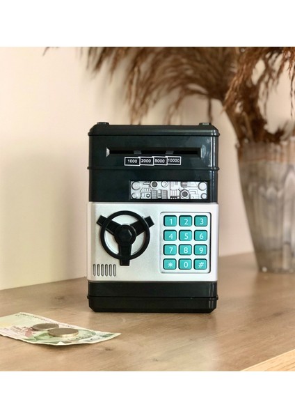 Atm Kasa Kumbara Siyah