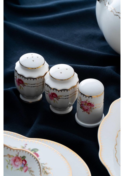 Isaline 12 Kişilik 60 Parça Porselen Yemek Takımı modelleri