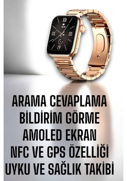 Akıllı Saat Adımsayar, Nabız Takibi ve Gps Destekli Kadınlara Özel