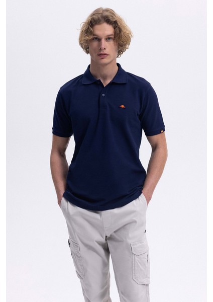 Logolu Pamuklu Regular Fit Düğmeli Polo Yaka T Shirt Erkek Polo Yaka T Shirt EM460 fırsatları