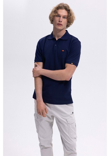 Logolu Pamuklu Regular Fit Düğmeli Polo Yaka T Shirt Erkek Polo Yaka T Shirt EM460 modelleri