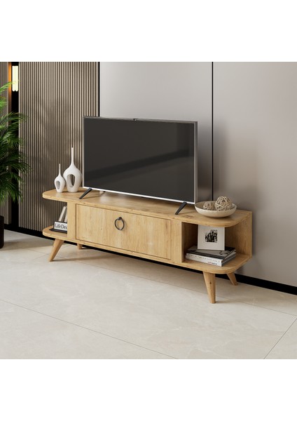 Modern Tv Sehpa;ünitesi;soft KENAR;120 cm 4025-A