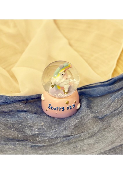 Mini Işıklı Unicorn Starry Sky Kar Küresi fiyatları