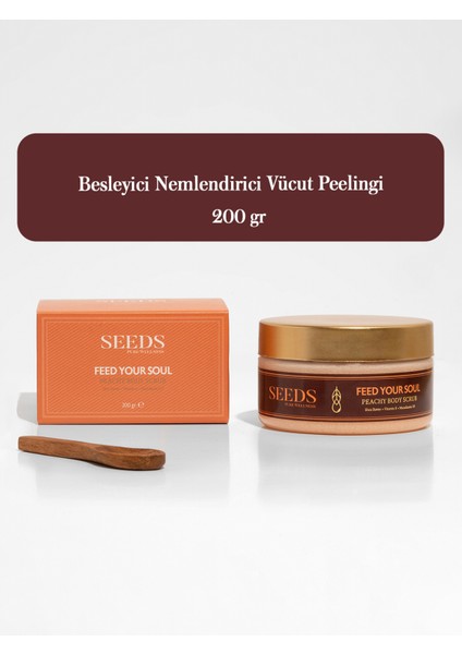 Doğal Besleyici Nemlendirici Vücut Peelingi Şeftali 200GR fiyatları