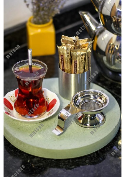 Paslanmaz Çelik Altlıklı Çay Süzgeci 304 Kalite Paslanmaz Çelik fiyatları