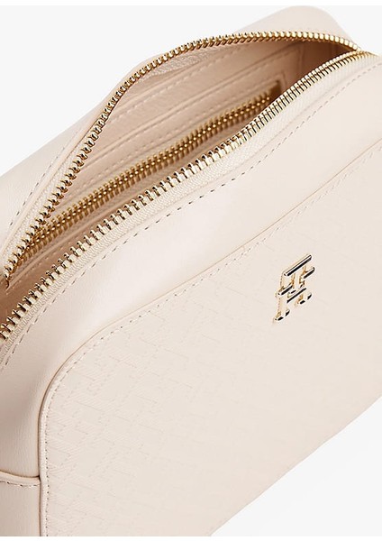 Kadın Th Distinct Kamera Omuz Çantası - Krem modelleri