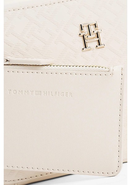 Kadın Th Distinct Kamera Omuz Çantası - Krem fırsatları