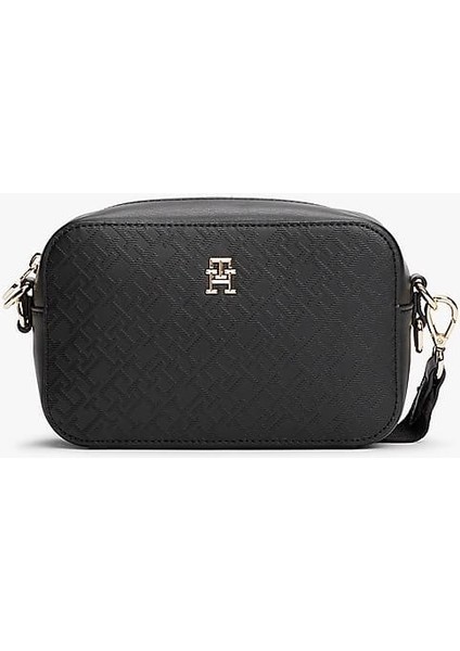 Kadın Th Distinct Kamera Omuz Çantası - Siyah