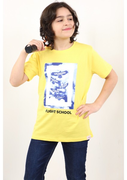 Erkek Çocuk Baskılı Tişört