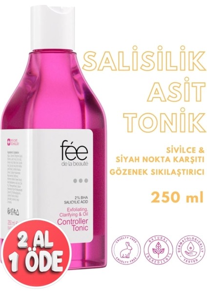 Salisilik Asit Tonik %2 Bha & Salicylic Asid 250 ml