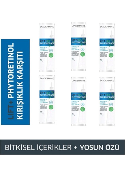 Kırışıklıkkarşıtı Göz Kremi (%100 Sonuç ) 15 Ml. x 6 Adet