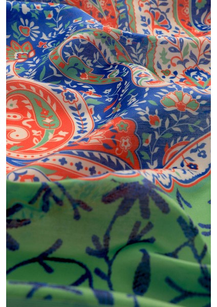 Lacivert Şal Desen Soft Şal modelleri