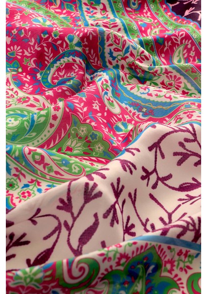 Mürdüm Şal Desen Soft Şal modelleri