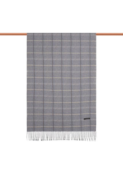 Gri Ekose Desen Kışlık Şal fiyatları