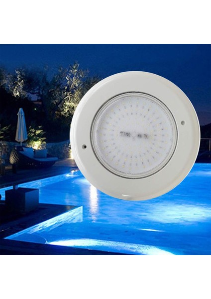Superfine Sıva Altı LED Havuz Aydınlatma Ampülü Lamba Mor A-1212 Par-56 30W 12V IP68