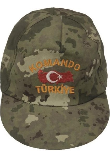 Çocuk Asker Şapkası Kamuflaj TSK modelleri