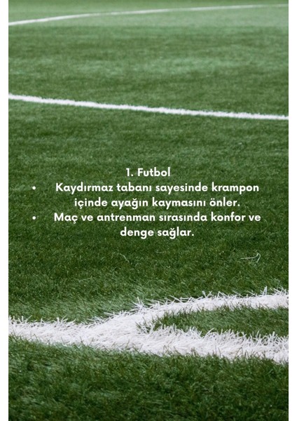 3'lü Erkek Kaydırmaz Tabanlı Futbol Koşu Fitness Pamuklu Spor Çorabı