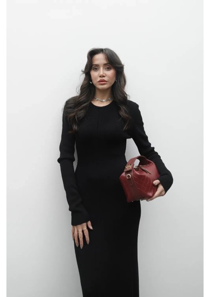 Luxe Bordo El Çantası fırsatları