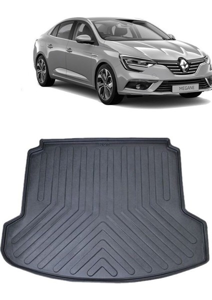 Megane 4 Sedan 2020 Model Çift Kulaklı 3D Bagaj Havuzu+3d Siyah Havuzlu Paspas Takımı fiyatları