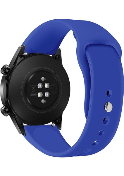 Haylou Solar LS05 / LS05 S Uyumlu Yumuşak Dokulu Silikon Kordon Kayış 22MM