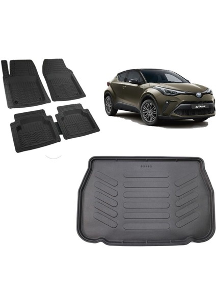 Chr 2019 Stepneli Model 3D Bagaj Havuzu+3d Siyah Havuzlu Paspas Takımı