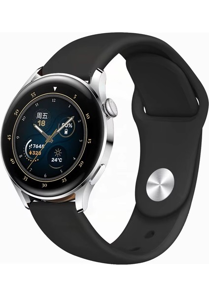 Haylou Solar LS05 / LS05 S Uyumlu Yumuşak Dokulu Silikon Kordon Kayış 22MM modelleri