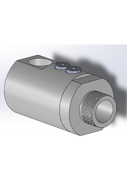1 Inç Bilyalı Ç1040 Malzeme Su Sonsuzu - Swivel Joint 1040 Steel - Fits 1 ¼" And 1" Hose