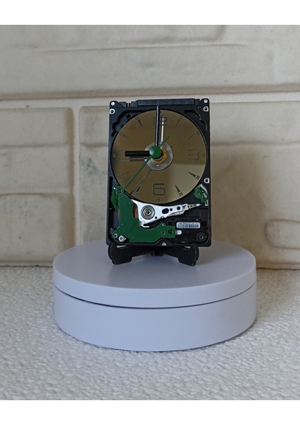 Bilgisayar Harddisk Tasarım Masa Saati