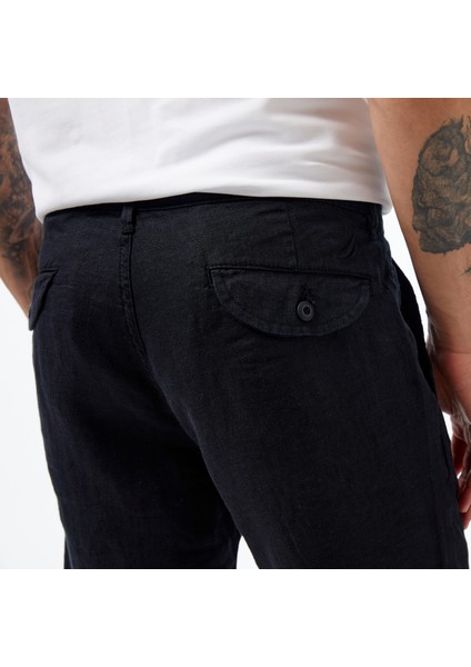 Erkek Siyah Slim Fit Şort B35214T.0TB