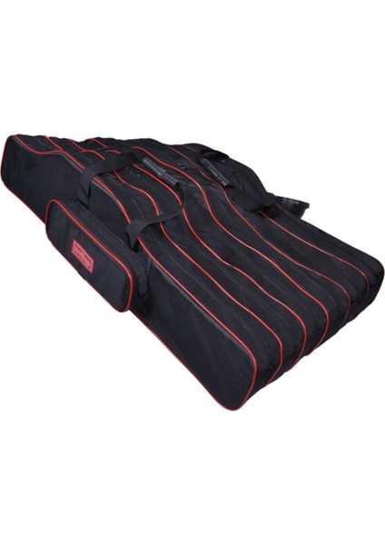 140 cm 6 Göz Siyah Olta Çantası