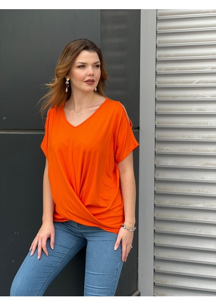 Kadın Kısa Kol Tshirt - 41597