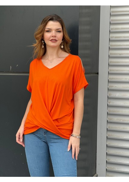 Kadın Kısa Kol Tshirt - 41597