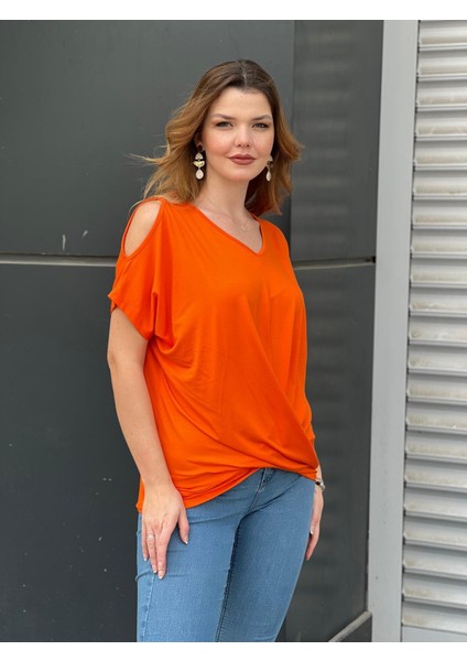 Kadın Kısa Kol Tshirt - 41597