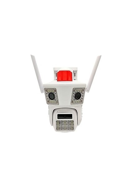 45AI 4g 4 Kamera 4+4+4 Mp Elektrikli Sim Kartlı Güvenlik Kamerası + 1.5 A Adaptör