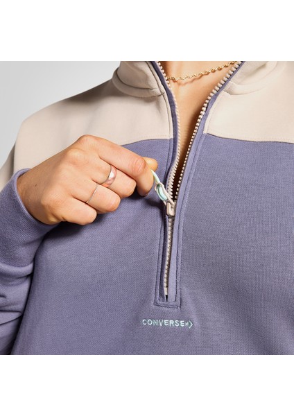 Wordmark Kadın Lila Sweatshirt fırsatları