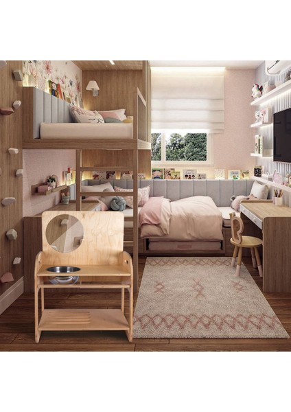 Montessori Etkinlik Lavabosu
