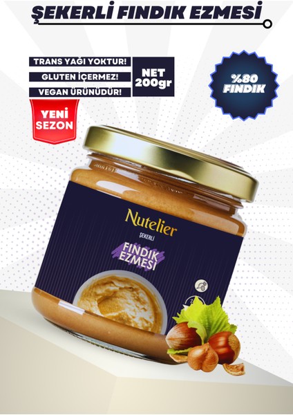 Şekerli Fındık Ezmesi 350 G