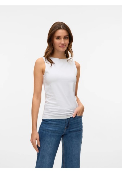 Vero Moda 10314416 Kadin Body - Beyaz
