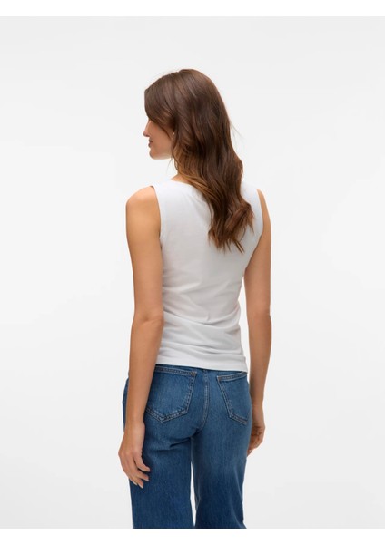 Vero Moda 10314416 Kadin Body - Beyaz