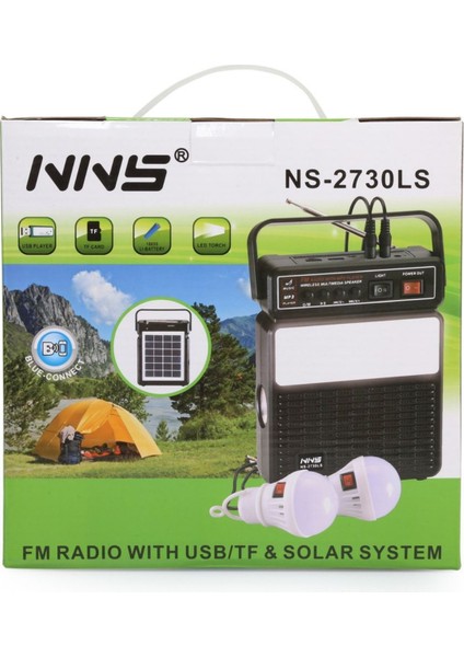 NS-2730LS Işıldak Model Kablosuz Hoparlör - Speaker
