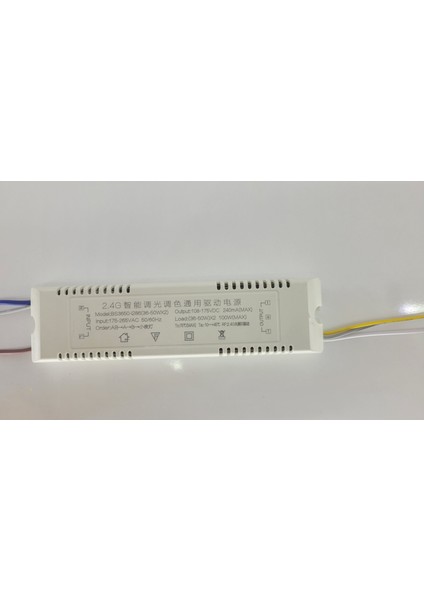 LED Drıver/trafo (36W-50W, 150V-208V, 240MA) Avize