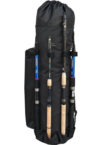 Euro Fish Kamış Çantası Boru Tipi Siyah 80 cm (38004)