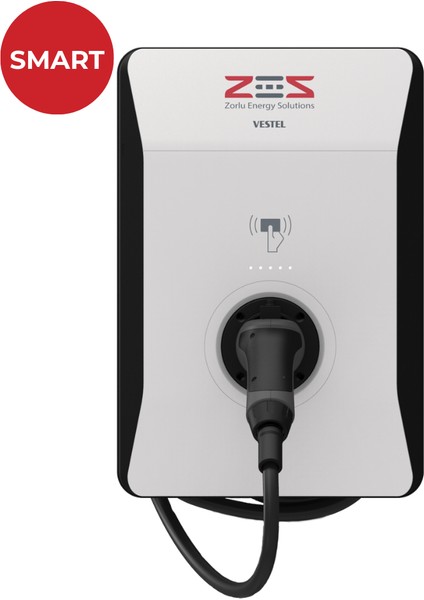 Vestel EVC04 Smart Yeni Kasa 22 kW AC 5m Kablolu Şarj İstasyonu