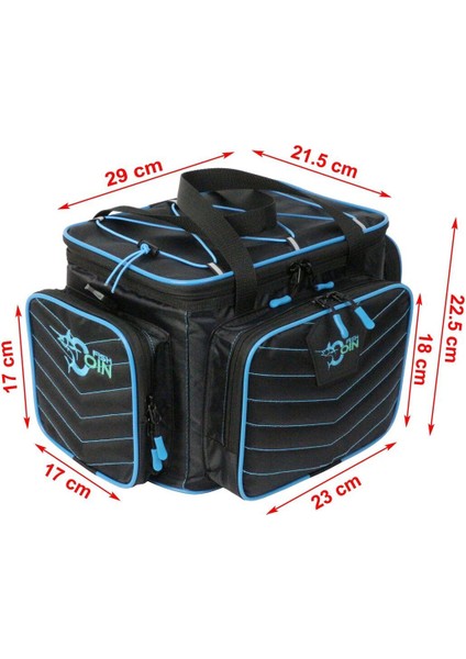 Fishcoin Balıkçı Ekipman Çantası 29X21.5X22.5 cm