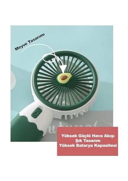 Mini Fan Masaüstü Taşınabilir Telefon Stantlı Vantilatör 2si 1 Arada Taşınabilir Masaüstü Vantilatör Yüksek Hızlı Vantilatör Asorti